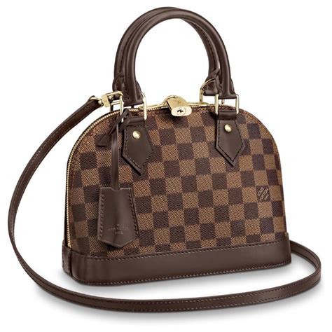 louis vuitton braun tasche|louis vuitton alma bb.